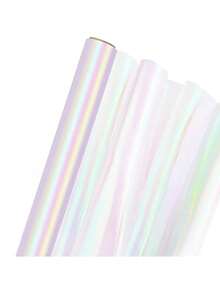 Holographic Rainbow Wrapping Paper, Cellophane, Colorful Wrapping Paper, Holographic Gift Wrapping Paper, Suitable For Handmade Decoration, Bouquets And Gifts - Multicolor - View 7