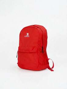 CAMEL CROWN Lightweight Outdoor Sports Backpack, Stylish & Casual Daypack For Everyday Wear - Red - View 2