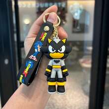 Hasbro Gantungan Kunci Kartun Sonic, Liontin Gantungan Kunci Sonic The Hedgehog, Gantungan Kunci Mobil, Hadiah Kecil (1 Model Acak) - Gantungan kunci - View 5
