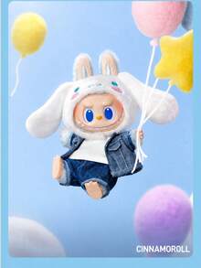 Pop Mart Labubu THE MONSTERS X Sanrio Family Series - Liontin Boneka Vinyl (1 Kotak Buta Acak) - MultiWarna - View 9