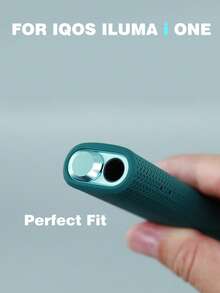 1PC Cigarette Case Multi-Color Portable Soft Shell Solid Color Silicone Protective Case FOR IQOS ILUMA I ONE, Silicone Material Soft And Lightweight, Comfortable Grip, Suitable For Daily Use - Silicone Version - View 5