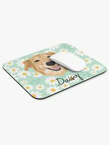 1pc Customized Pet Mouse Pad, Pet Portrait Mouse Pad, Pet Photo Mouse Pad, Pet Lover Gift Mouse Pad, Pet Photo On Mouse Pad, Pet Lover Desk Mat Mouse Pad - Mouse Pad - View 6