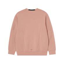 Adidas Men's Simple Small Logo Comfortable Sports Casual Crew Neck Sweatshirt Spring/Autumn JI8165 - Grayish Pink - View 2