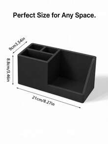 Estante de almacenamiento para cepillo de dientes y pasta de dientes de baño, organizador de encimera de silicona de 4 compartimentos, adecuado para cepillos de dientes eléctricos, pasta de dientes y cosméticos - Multicolor - Ver 8