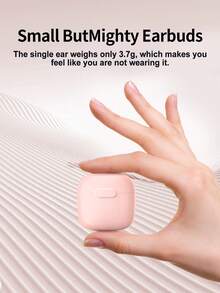 TWS Earbuds, Airbuds Wireless Earphones And Bluetooth Headphones, White Design, Built-In Microphone For Clear Calls, Comfortable Ear-Stem Style, Compatible With All Phone Devices, Suitable For Fitness, Running And Daily Use - Multicolor - View 4
