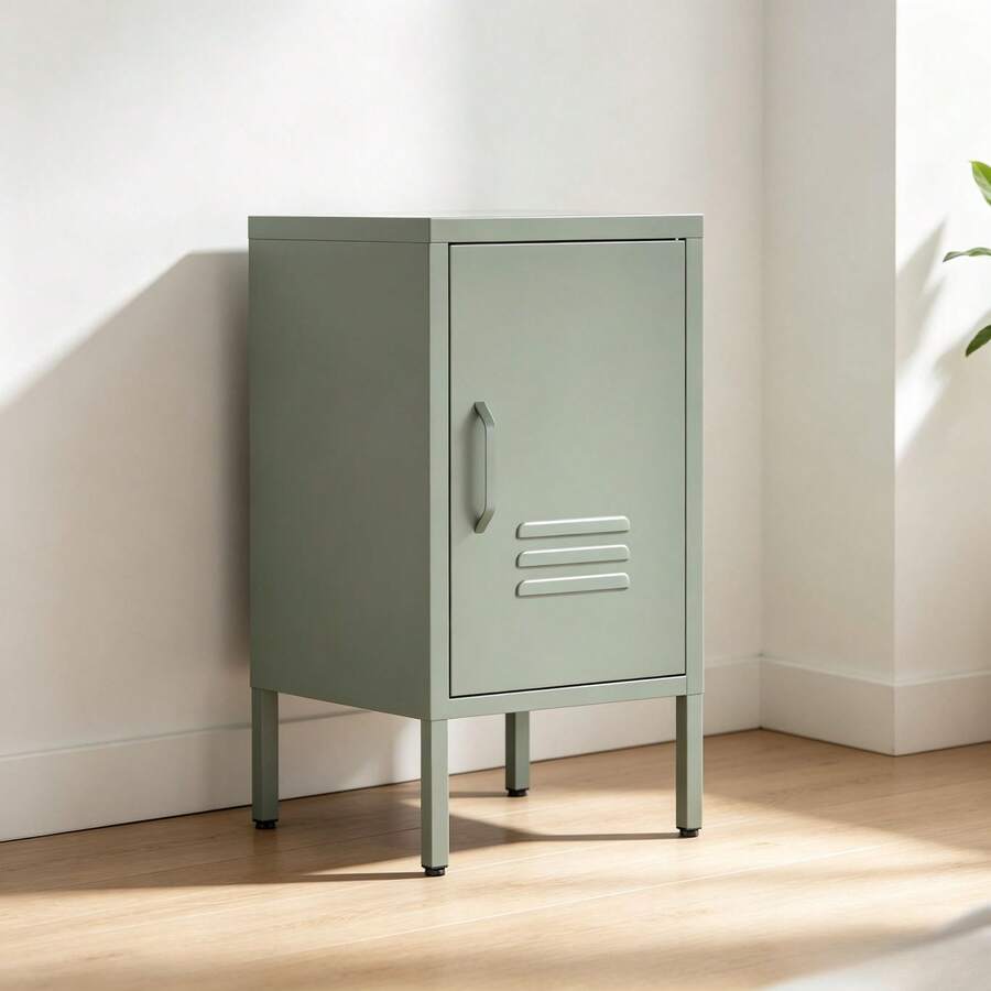 Home Office Cabinets - Green - View 1