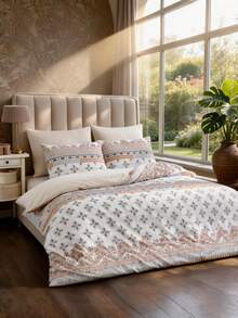 طقم لحاف مريح من Tabea Home - أبيض - مشاهدة 3