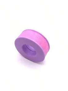1pc Wholesale Non-Woven Silicone Eyelash Tape, Breathable & Hypoallergenic, Purple Base, Suitable For Eyelash Extensions - Purple - View 2