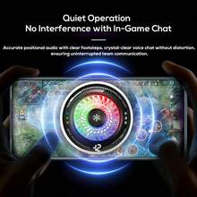 A Multi-Functional Cooling Device, Using Semiconductor Magnetic Absorption Technology, Equipped With A Dual-Purpose Back Clip With Color Lights. It Can Cool Quickly And Is An Ideal Choice For Live Streaming On Various Smartphones And Tablets. - Multicolor - View 11