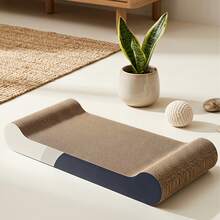 PETSIN 1pc Simple Cat Scratching Board, Extra Large Cat Scratching Pad & Pet Bed, Durable Room Decor, For Cats Scratch Play Rest - one-size - View 2