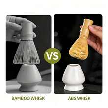 1pc Matcha Whisk, PP Resin Matcha Stirrer, Traditional Handmade Japanese Matcha Whisk, Matcha Brewing Accessory - Multicolor - View 6