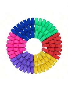 Colored Pencil Erasers, Pencil Top Eraser Caps, Office And School ...