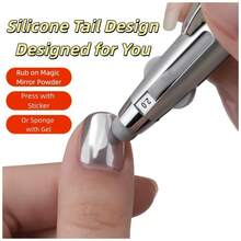 1/3/5pcs 4-In-1 Dotting Tool Pen - Multi-Head Nail Art Tool, Suitable For Painting, Detail Embellishment, Dotting And Rhinestone Inlay, Salon And DIY Use, Nail Art Tool, Nail Art Accessory Gripping Tool, Common Pen For Nail Artist Drawing Circles, Multi-Function Nail Art Pen - Multicolor - View 5