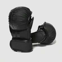 中性武術拳擊手套，MMA混合開掌厚墊手套，適用於拳擊、格鬥、泰拳、沙袋訓練及其他運動 - 彩色 - 查看 25