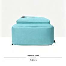 Balo in họa tiết vịt trắng 12*29*42cm, balo unisex, phù hợp cho trường học, chuyến đi ngắn, đi học hàng ngày của học sinh, ngăn dung tích lớn đựng được laptop và nhiều đồ dùng học tập, phù hợp cho mọi mùa - Balo - Xem 9