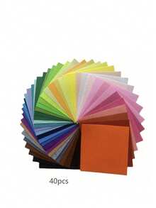 Colorful Non-Woven Fabric Handmade DIY Craft Material Paper Cutting Fabric Weaving Non-Woven Cloth - Multicolor - View 6