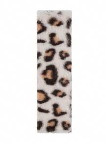 1pc Car Seat Belt Cover, Plush Leopard Print Soft Strap Pad In Multiple Colors For Daily Commute, Travel And Road Trips, Birthday, Valentine's Day And Christmas Gift For Women And Men Drivers - A - View 15