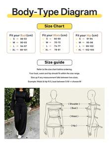 Autumn/Winter Solid Color Tie-Neck Lapel Long Sleeve Shirt + High Waist Wide Leg Pants Loose Elegant Set, Daily Commute 2 Pieces Outfit - Black - View 9