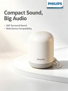 PHILIPS TAS1110 Wireless Bluetooth Speaker Portable Mini Phone Speaker With Deep Bass - View 7