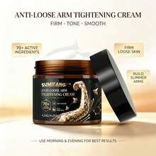 SUMIFANG Firming Arm Body Cream 120g, Enriched With Peptides And Caffeine, Firms Loose Skin, Smooths Arms, Improves Sagging Skin And Wrinkles, Softens Rough Texture, Targeted Arm Contour Care - 120g - View 3