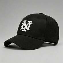 1 Pc Men's Gothic Letter NY Embroidered Fashion Baseball Cap, Adjustable Design, Suitable For Outdoor Activities, Travel, And Running - Multicolor - View 8