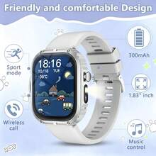 Smartwatch Anak-Anak yang Sangat Diminati dengan Fitur Panggilan, Notifikasi Pesan, Kalkulator, Pelacak Kebugaran, Kontrol Kamera, Pemutar Musik, Tampilan Cuaca, Berbagai Mode Olahraga, Nilai Terbaik untuk Uang Anda, Sangat Layak Dibeli - MultiWarna - View 1