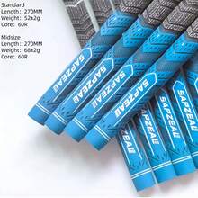 10pcs Golf Grip Rubber Iron Club Universal Non-Slip Wear-Resistant Dual-Color Golf Club Grip - Multicolor - View 3