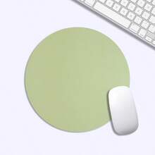 1/2Pcs Circular Mouse Pads, Ultra Thin Waterproof PVC Leather Mouse Pad,Stitched Edges,Works For Computers, Laptop,All Types Of Mouse Pad, Office/Home(22x22cm,8.66"X8.66") - Multicolor - View 32