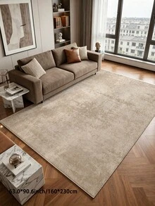 1pc Dark Ink Print Living Room Rug, Suitable For Kitchen, Dining Room, Bedroom, Room Holiday Decor, Indoor/Outdoor, Office, Lobby, Non-Slip Doormat, Bathroom Rug, Hallway, Study Gaming Area Rug - Mocha Brown - View 14