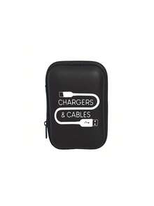 Portable Mini Storage Bag With Data Cable Pattern, Anti-Drop Digital Pouch, Phone Charger And Data Cable Organizer, Zipper Wallet-Style Data Cable Storage Box, Digital Pouch, Electronic Product Bag, Electronic Storage Device Data Cable Organizer, Wireless Earbuds Bluetooth Earphones, Business, Travel, School, University, Office, Christmas, Halloween, Back To School - Multicolor - View 16