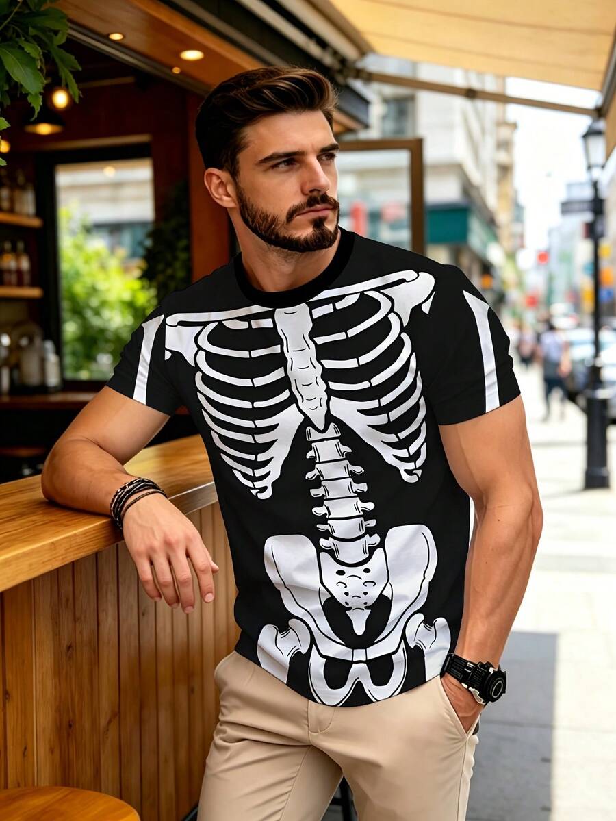 Men Loungewear Tops - Multicolor - View 1