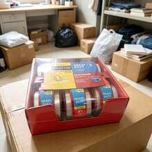 Includes Transparent Tape Dispenser, Plastic Box Sealer, Express Package Packaging & Shipping Box Packing Assistant, Plastic Tape Sealer, Packaging Tape Cutter/Box Sealer - Rectangle - View 3