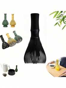 Matcha Whisk PP Resin Matcha Stirring Stick Traditional Handmade Japanese Matcha Tea Whisk Tea Brewing Stirring Tool Accessory - Multicolor - View 8