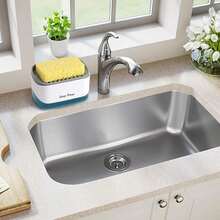 Set Dispenser Sabun Cuci Piring Dapur dengan Baki dan Tempat Spons, Dispenser Sabun Cuci Piring dan Sabun Tangan dengan Rak Kain, Organizer Meja Dapur 5-in-1, Peralatan Dapur Praktis, Organizer Wastafel Dekorasi Rumah Modern Hemat Ruang - A - View 10
