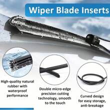 Car Front Windshield Wiper Blade Replacement Rubber Strip, Easy Installation Without Complex Tools, Wear-Resistant Rubber Material, Universal Fit For Multiple Car Models, Quickly Replace Old Wipers, Clear Visibility During Rainy Driving - Windshield Wiper Replacement Blades - View 12