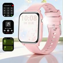 ZhiKexing 1.83-Inch HD Display Smart Sports Watch, Wireless Calling, Wireless Music, Call Reminder, Customizable Watch Face, Multiple Sports Modes, Sedentary Reminder, Suitable As Gift For Friends And Couples, Compatible With Android And IOS - View 2