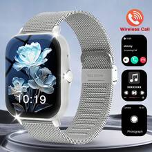 Brand New High-Definition Fashion Smartwatch, With Wireless Calling Function (Make/Receive Calls), Massive Watch Faces, Sports Monitoring, Message Notifications, Multi-App Reminders, Compatible With Android And IOS Phones, Perfect Gift For Women - Multicolor - View 13