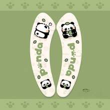 1 Pair Self-Adhesive Panda Toilet Seat Covers, Reusable Toilet Stickers, Suitable For All Uses, Trimmable, For Bathroom And Toilet - Multicolor - View 8
