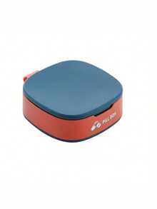 1pc/3pcs Square Rounded Pill Box, Portable Small Pill Box. Home Travel Medicine Storage Box, Silicone Mini Sealed Box For Medicine And Small Items, - one-size - View 10