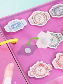 1 Buah Buku Aktivitas Stiker Boneka Kertas Modis DIY untuk Anak Perempuan, Mainan Stiker Boneka Kertas Modis yang Dapat Digunakan Kembali untuk Anak Perempuan, Mainan Kerajinan Aktivitas Edukasi Keterampilan Motorik Halus, Hadiah Ulang Tahun dan Natal untuk Anak Usia 3+ Tahun - MultiWarna - View 5