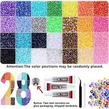 15/24/28/40/42 Colors Resin Jelly Rhinestone Decoration Set, Includes Tweezers And Dotting Pen, 3mm Multi-Color Rhinestone Accessories Kit, Suitable For Art Creation, Handmade DIY, Shoe Rhinestone Decoration, DIY Handmade Jewelry - View 8