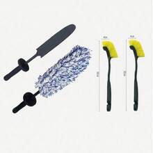 Long Handle Car Wash & Maintenance Tool: Soft Bristle Wheel Brush And Car Cleaning Accessories - Long-handle Soft Brush - View 10