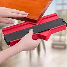 1pc PPSU Adjustable Contour Gauge, Expandable Shape Duplicator Tool For Woodworking, Tile, Carpet And Composite Materials, Non-Electric DIY Home Decor Tool - A - View 2