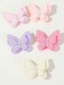 788pcs Girls Multi-Color High-End Cute Princess Hair Accessories, Bow Hair Clips, BB Clips, Star Hair Clips, Flower Headbands, Rhinestone Butterfly Clips, Claw Clips, Hair Ties, Exquisite Hair Accessories, Birthday Gift - Multicolor - View 3
