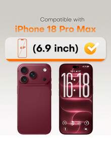 2 Packs [2026 New] 9H+ Hardness Silk-Printed Black Border Tempered Glass Screen Protector Compatible With Iphone 18 Pro Max (6.9 Inch)/18 Pro/17 Pro Max/17/17 Air/16 Pro Max/16/16 Plus/15 Pro Max/15/15 Pro/14/13/12/11, Bubble Free, HD Clear, Shatterproof, Scratch Resistant, Anti-Fingerprint, Case Friendly, Easy Install, Birthday Gift For Friends & Family - Clear - View 2