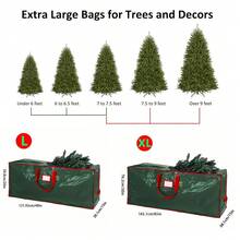 Christmas Tree Storage Bag, PVC Large Capacity Christmas Storage Bag, Outdoor_Home Christmas Tree Storage Bag, Christmas Tree Storage_ - Multicolor - View 5