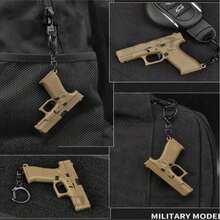 Tactical Pistol Shaped Keychain Mini Portable Decorative Detachable G-45 Gun Weapon Key Ring Key Chain Gift - G45 - View 6