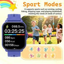 Children's Smart Watch - Features Music Playback, Pedometer, Calculator, Activity Tracking, Colorful Design, Alarm Clock And Flashlight. An Ideal Gift For Children And Teenagers. - View 5