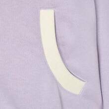 adidas originals TRACK TOP W Áo khoác nữ phong cách thời trang, dễ phối đồ, thoải mái, kẻ sọc, khóa kéo, dệt kim hai lớp, mềm mại cho mùa xuân sớm - Màu tím - Xem 8