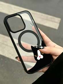 Black Case + Cat Pattern